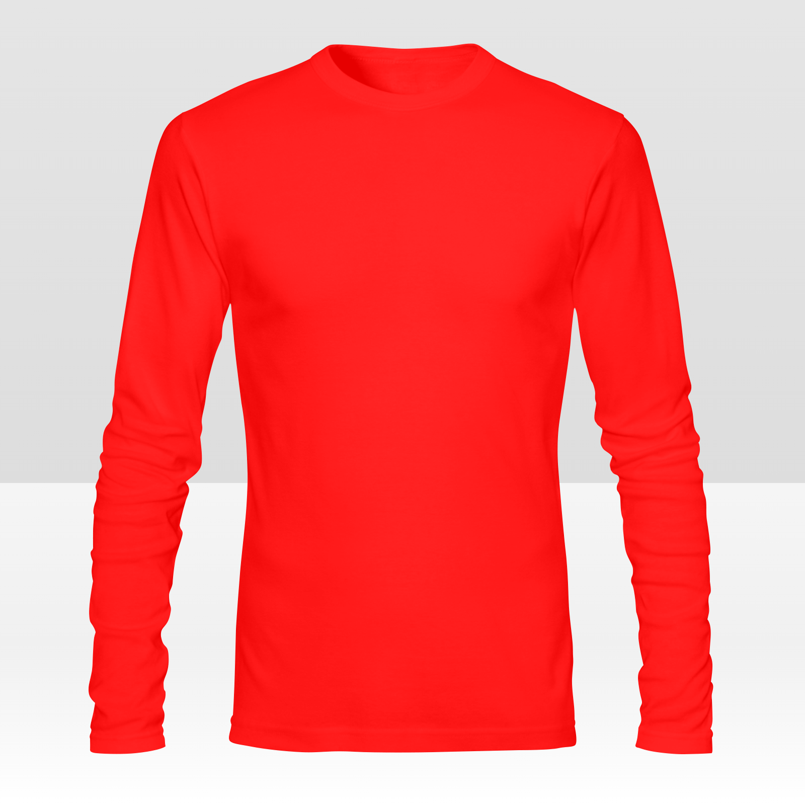 Custom Double-Sided Men's Long Sleeve T-Shirt Personalized All-Over Print Tee with Your Design
