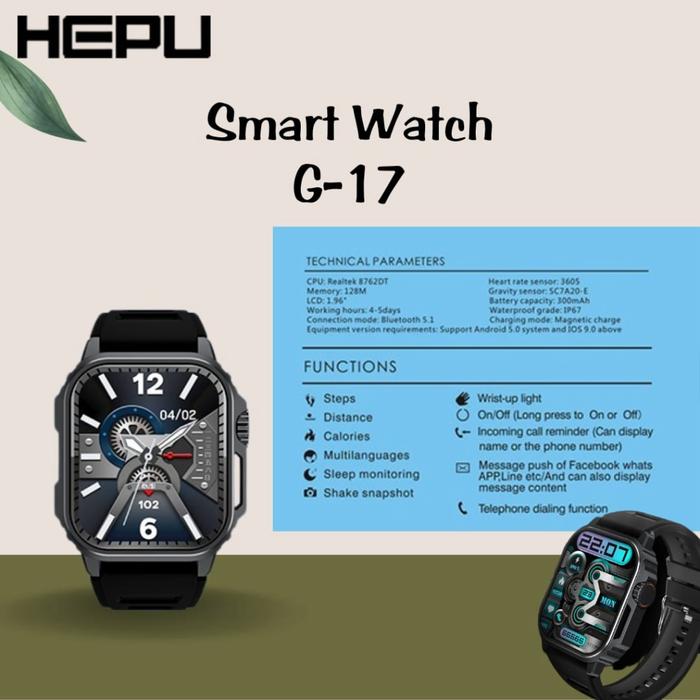 Hepu - Multifunctional Smart Watch