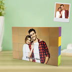 Custom Photo Magnetic Building Blocks Magnet Construction Cube Toys