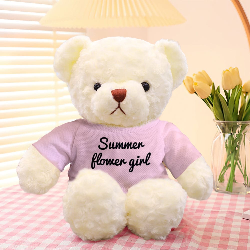 Personalized Teddy Bear Plush Toys Custom Bear Stuffed Animal Gifts for Birthday