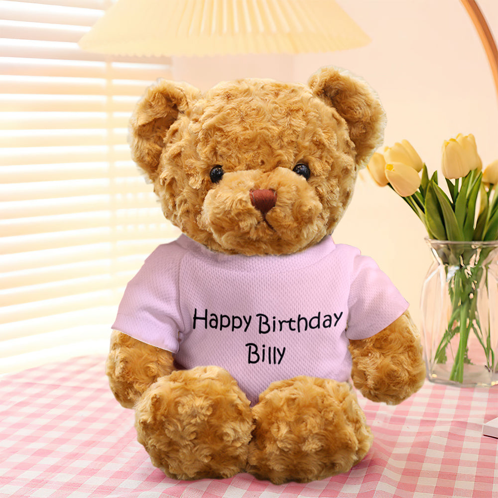 Personalized Teddy Bear Plush Toys Custom Bear Stuffed Animal Gifts for Birthday