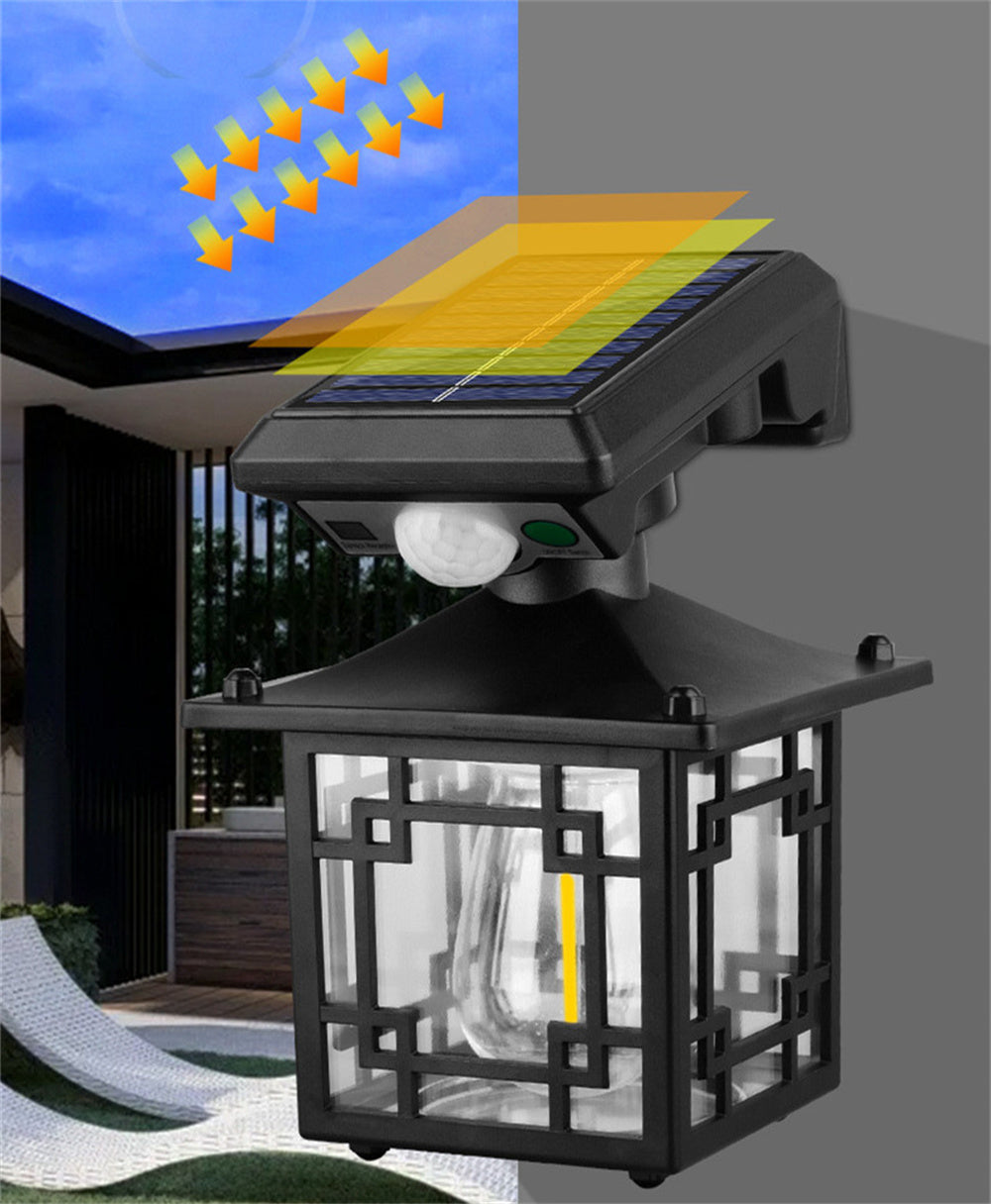 Outdoor Solar Sensor Light
