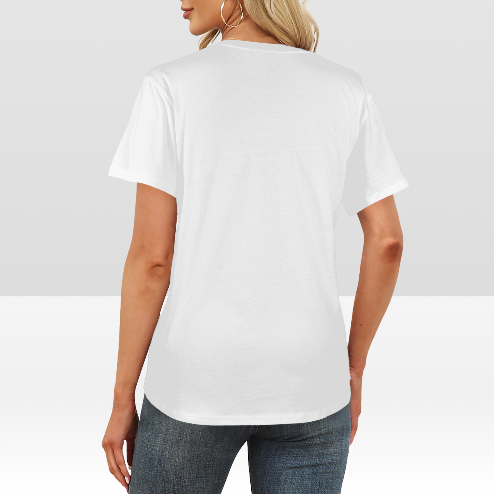 Custom Women's Heat Transfer T-Shirt – Personalized Graphic Tee for Women